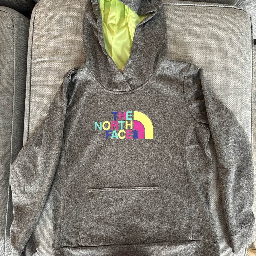 The North Face Kids Hoodie with Multicolor Logo